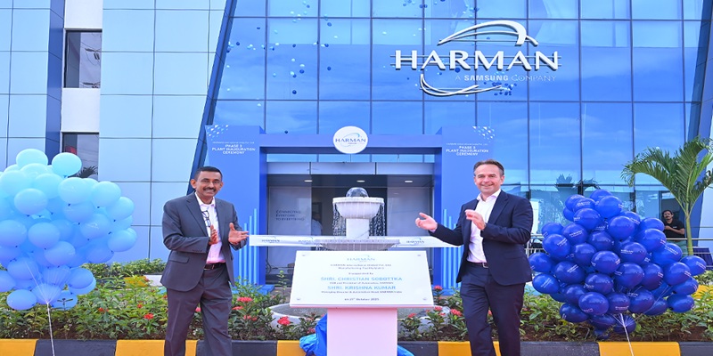 HARMAN invests Rs 3.45 Bn to expand Pune plant for connected sustainable mobility