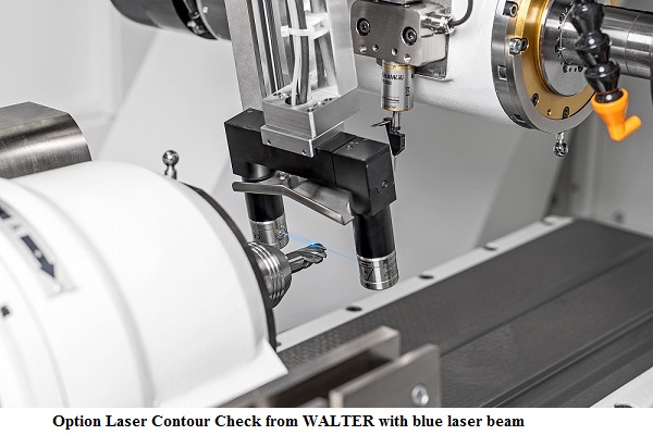 WALTER offers new Laser Contour Check for grinding and eroding machines