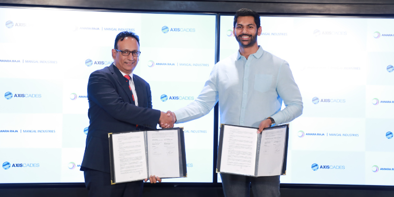 Amara Raja Group’s Mangal Industries signs MoU with AXISCADES forming strategic partnership