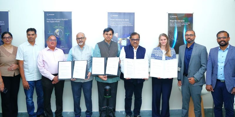 IIIT Hyderabad, Hexagon Set Up Digital Twin Centre of Excellence