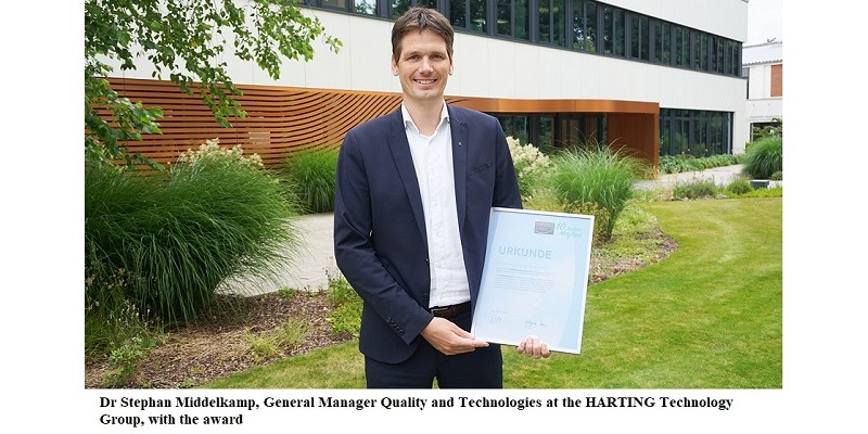 HARTING ranking as climate protection pioneer for ten years now
