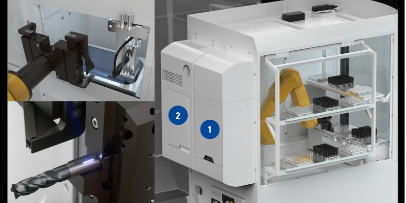 WALTER introduces new modules for cleaning and laser marking of tools