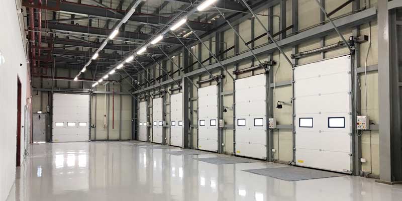 Gandhi Automations offers automatic sectional overhead doors Porto and Max Vista