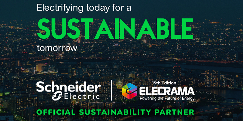 Schneider Electric is the official Sustainability partner for ELECRAMA 2023