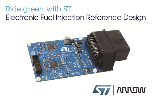 ST, Arrow Electronics to provide new reference design for auto engine