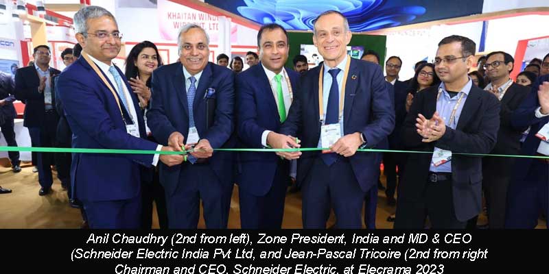 Schneider Electric highlights sustainable solutions at Elecrama 2023