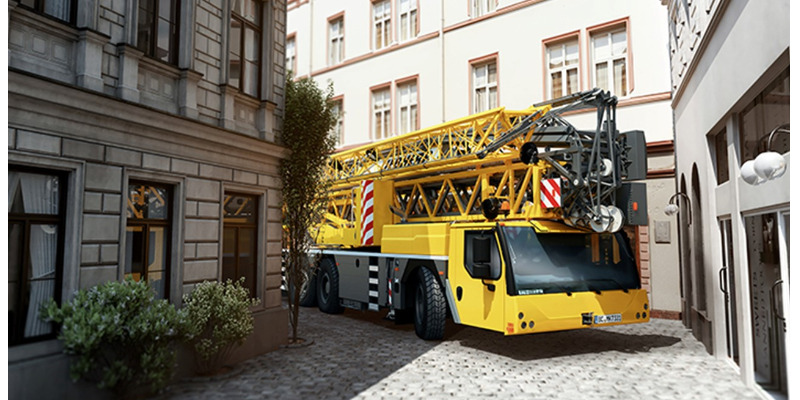 Liebherr MK 73-3.1 mobile construction crane for flexible operation