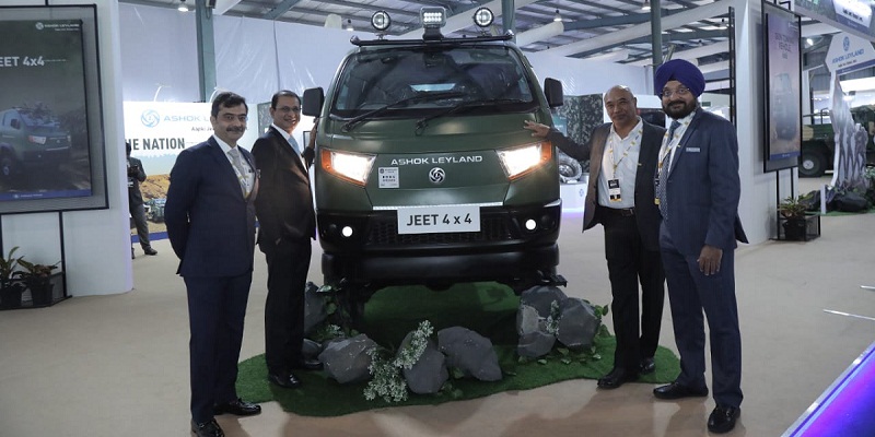 Ashok Leyland launches three advanced products at DefExpo 2022 