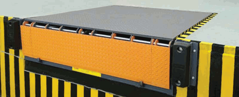 Smooth transition with loading dock levelers