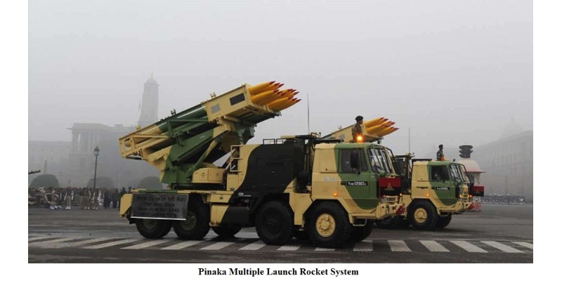 MoD inks Rs 2,580-cr contract with BEML, Tata Power and L&T for Pinaka missile systems