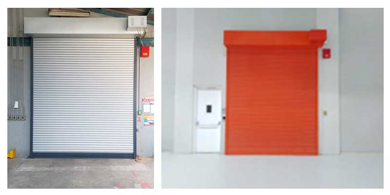Gandhi Automations provides fire-rated rolling shutters