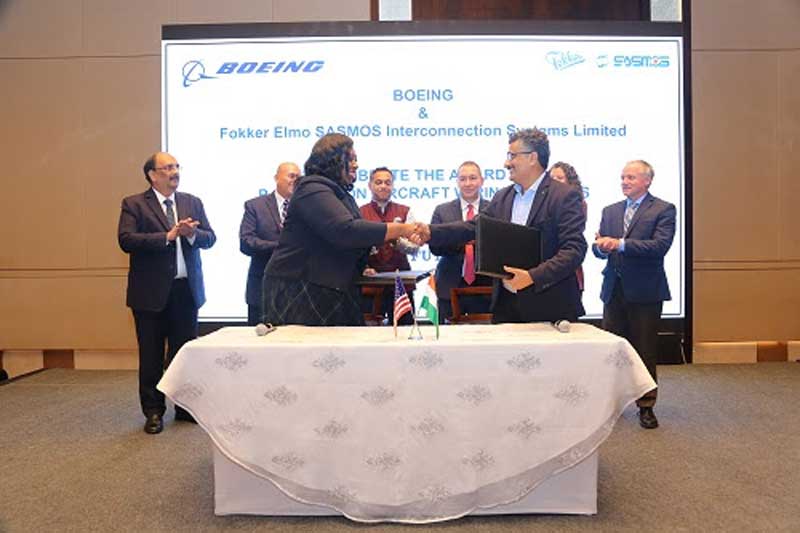 SASMOS JV bags wiring harness contract from Boeing 
