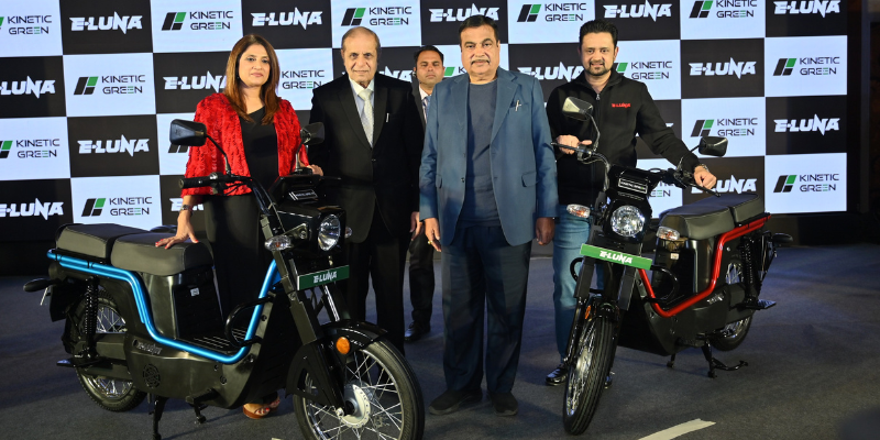 Kinetic Green launches E-Luna, all-electric and stylish avatar of the iconic Luna