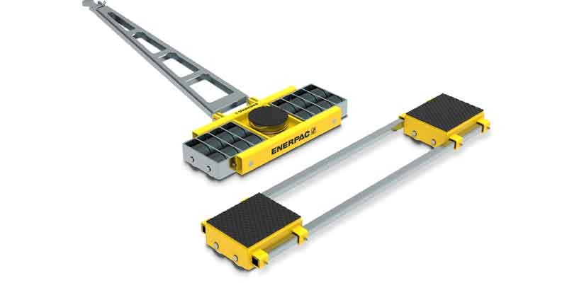 In a tight spot? Try Enerpac load moving skates