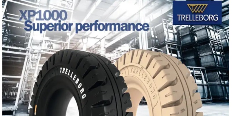 Trelleborg launches XP1000 tyre for material handling operations 