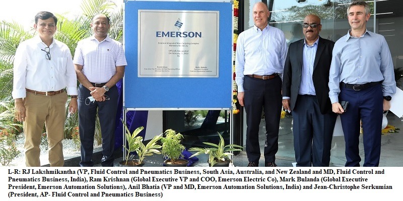 Emerson opens integrated manufacturing facility in Chennai