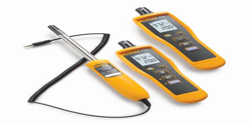 Fluke launches thermo-hygro meters from 972 series