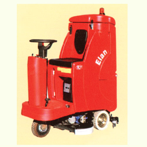 Compact Ride-On Scrubber Drier