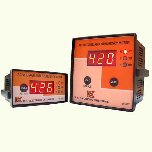 AC Voltage and Frequency Meter