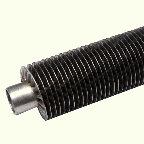 Continuous Spiral Crimped Fins