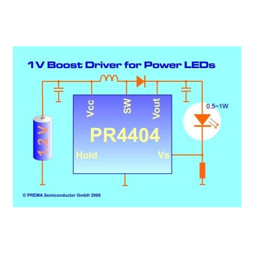Low Voltage Boost Driver