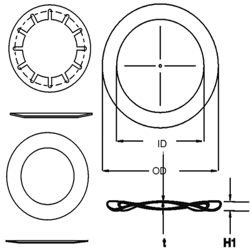 Bearing Disc Springs & Washers