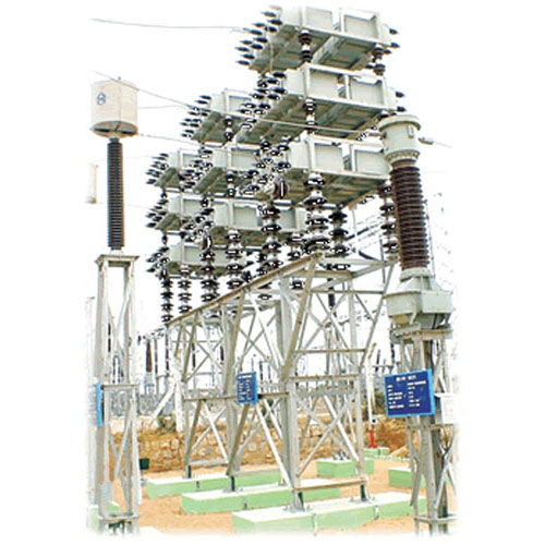 Open-Stack Substation Capacitor Bank