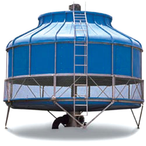 Cooling Tower, Round Bottle Shaped