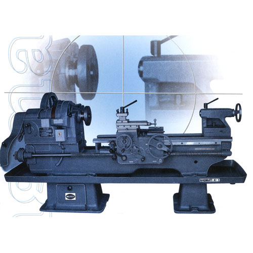 H Belt Driven Cone Pulley Type Lathe Machine