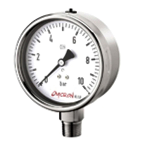 Pressure Gauge, Bourdon Type