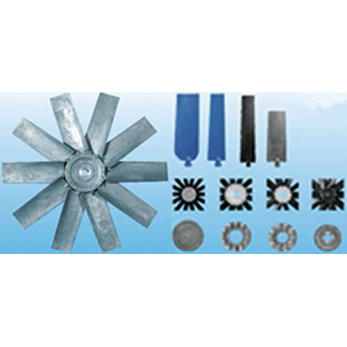 Axial Flow Fans (Aluminum Hub Plastic Blade)