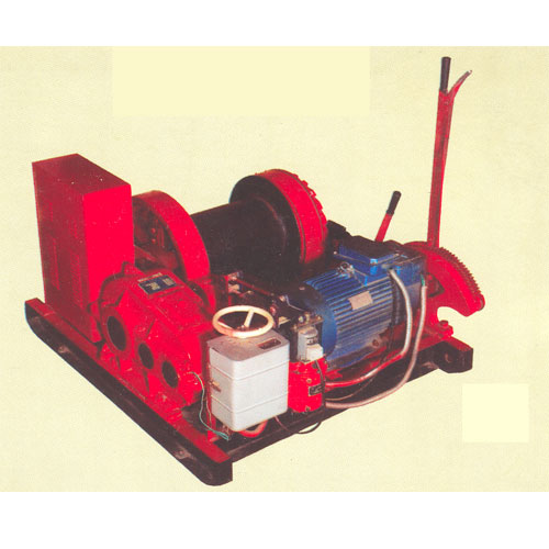 Electrically Operated Variable Speed Single Drum Winch 
