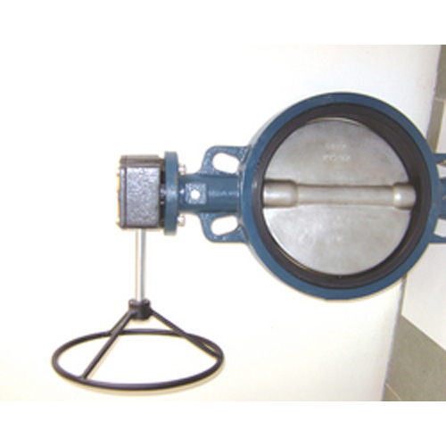 Butterfly Valve With Manual Gear Or Hand Lever