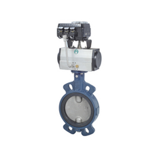 Control Butterfly Valve With Pneumatic Positioner