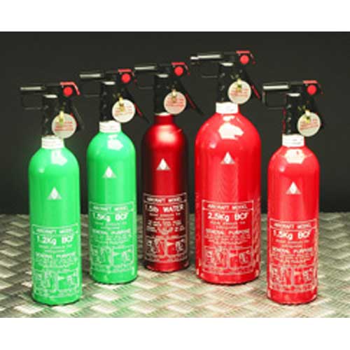 Aviation Fire Extinguishers for Cabin Compartments