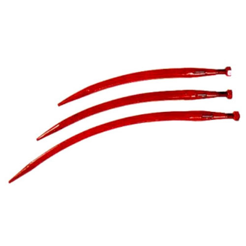 Bale Spear Curved Tines with Nut