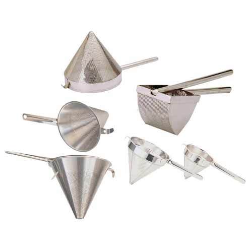 Conical Strainer and Coarse Bowl