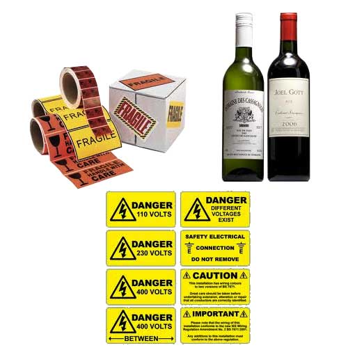 Self Adhesive Stickers and Labels