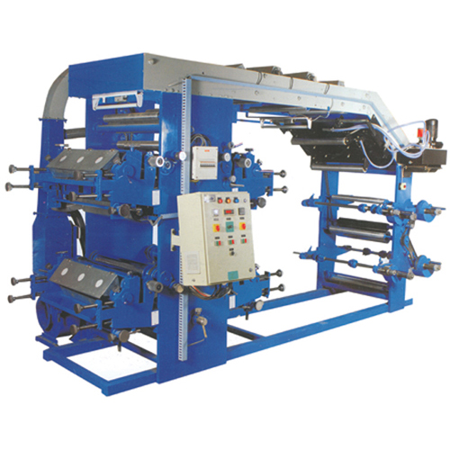 Flexo Graphic Printing Machine, 4-Colour