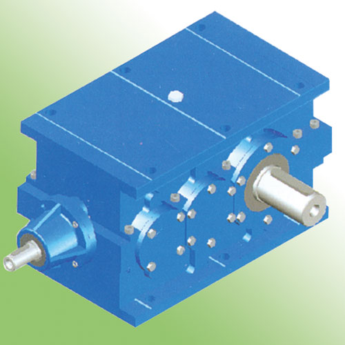 Parallel Shaft Heli-Bevel Gearbox (S+Two Stage)