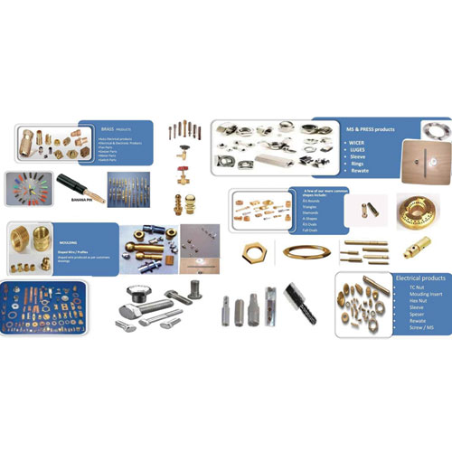 Precision Components in Brass, MS & Plastic