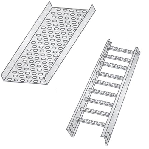 Cable Trays, Perforated & Ladder Type