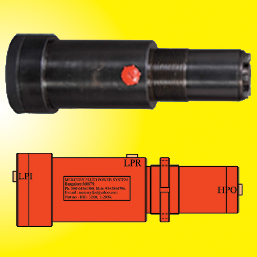 Hydraulic Pressure Intensifier