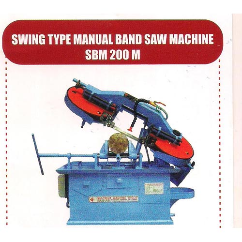 Swing Type Manual Bandsaw Machine