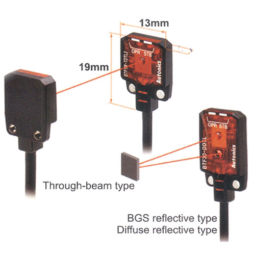 Ultra Slim Type Photoelectric Sensors