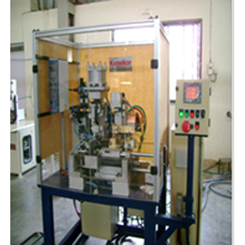 Automatic Copper Braid Welding & Cutting Machine