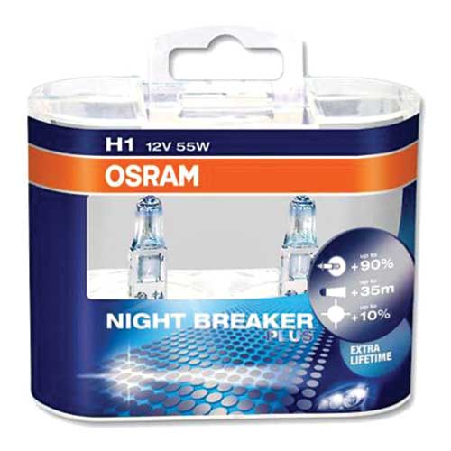 Halogen Lamps, Osram Night Breaker