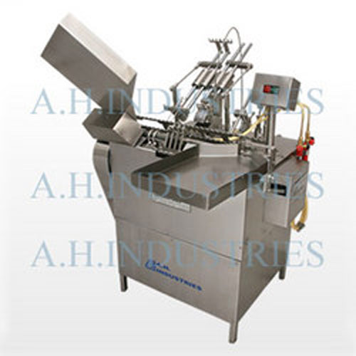 Automatic Two Head Ampoule Filling & Sealing Machine