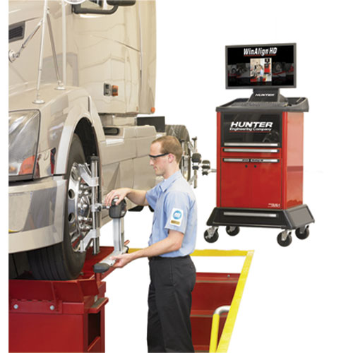 Commercial Vehicle Wheel Alignment System