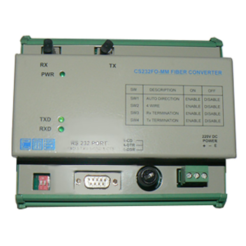 RS-232 to Fibre-Optic Converter